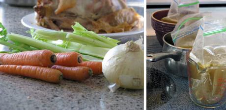 Kippenbouillon maken