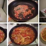Spaghettisaus maken Snel recept om in minder dan 30 minuten een lekkere spaghettisaus te maken met ui, tomaat uit blik en pancetta spekjes