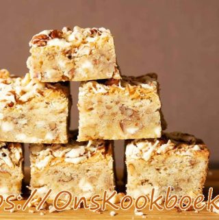 Blondies recept