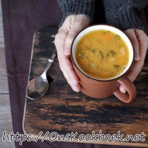 Caloriearme groentesoep