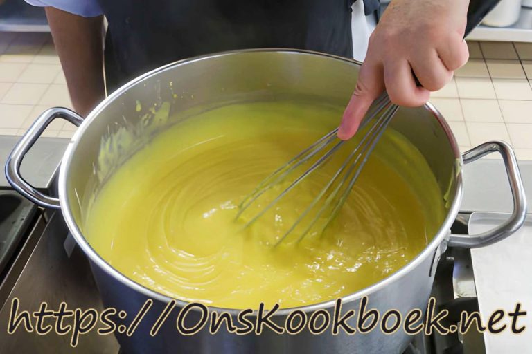 Banketbakkersroom maken recept